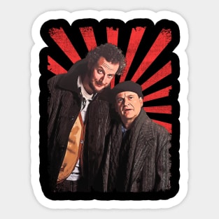 Harry and Marv Vintage Fan Art Sticker